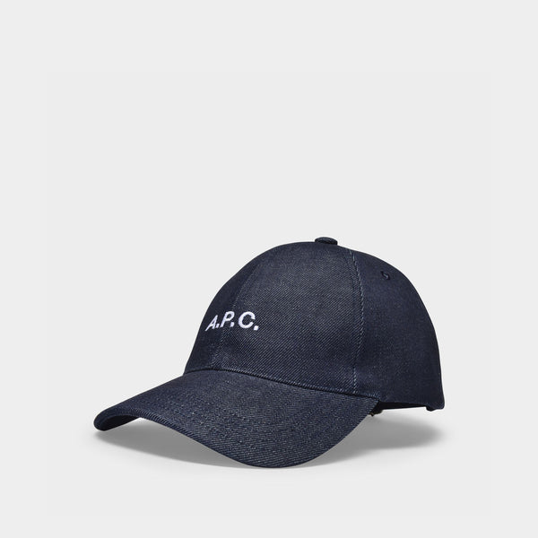 Casquette Charlie en Toile Bleue