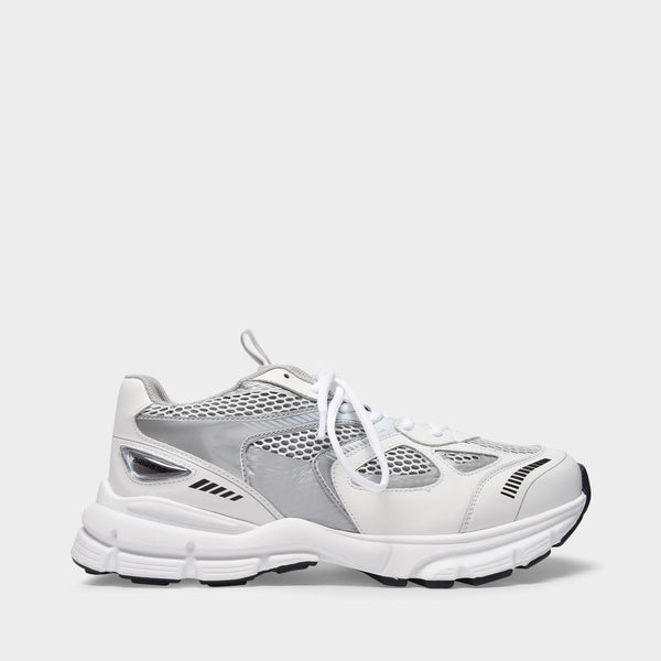 Sneakers Marathon - Axel Arigato - Cuir - Blanc/Argenté