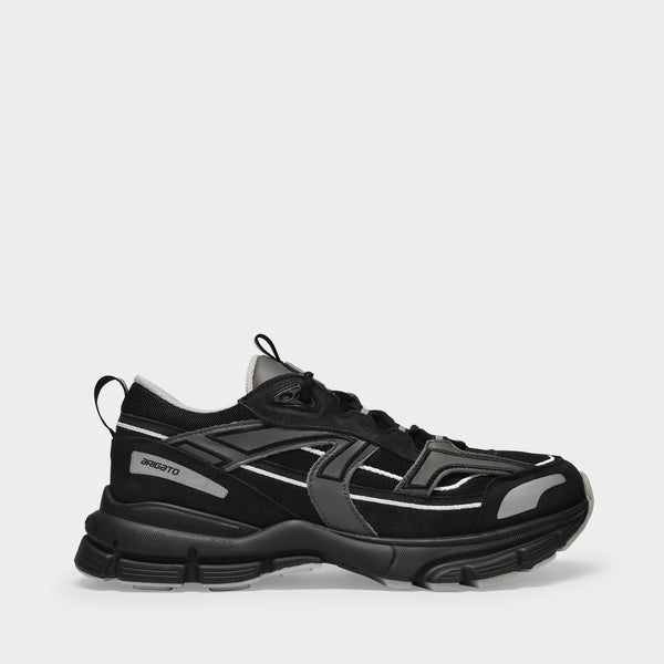 Sneakers Marathon R-Trail - Axel Arigato - Cuir - Noir/Gris Foncé