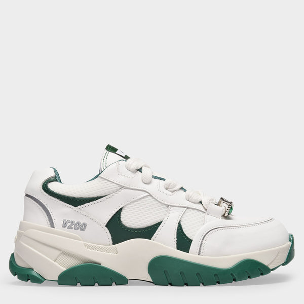 Sneakers Catfish - Axel Arigato - Cuir - Blanc/Vert Kale