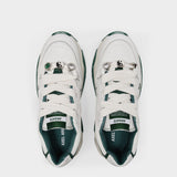 Sneakers Catfish - Axel Arigato - Cuir - Blanc/Vert Kale