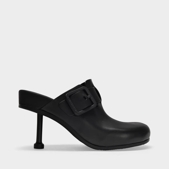 Mules Mallorca M80 en Cuir Vegan Noir