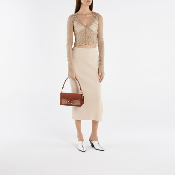 Mules Eclair Zip - Elleme - Cuir - Blanc