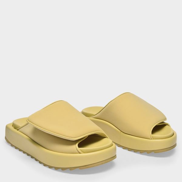 Mules Gia 1 M090 Jaune
