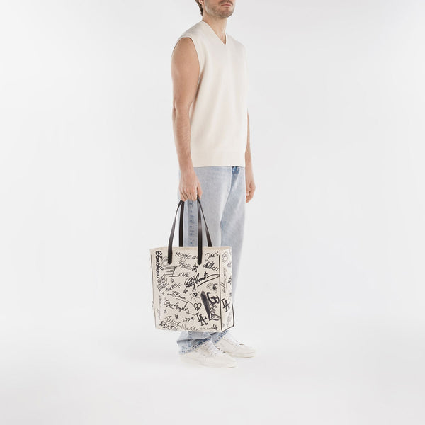 Sneakers Ball Star - Golden Goose - Cuir - Blanc Optique