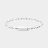 Bracelet Perles 11G - Le Gramme - Argent