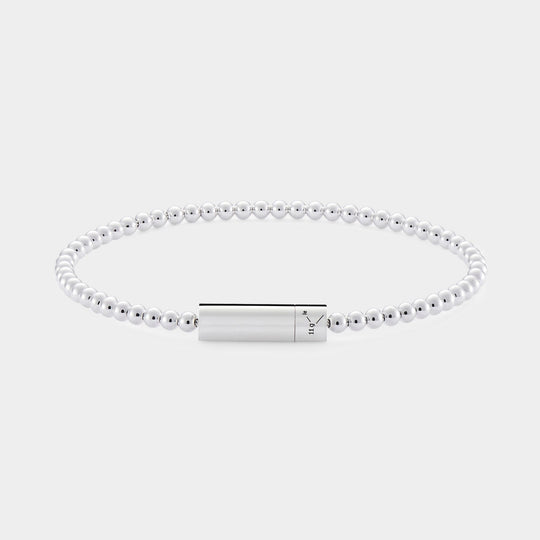 Bracelet Perles 11G - Le Gramme - Argent
