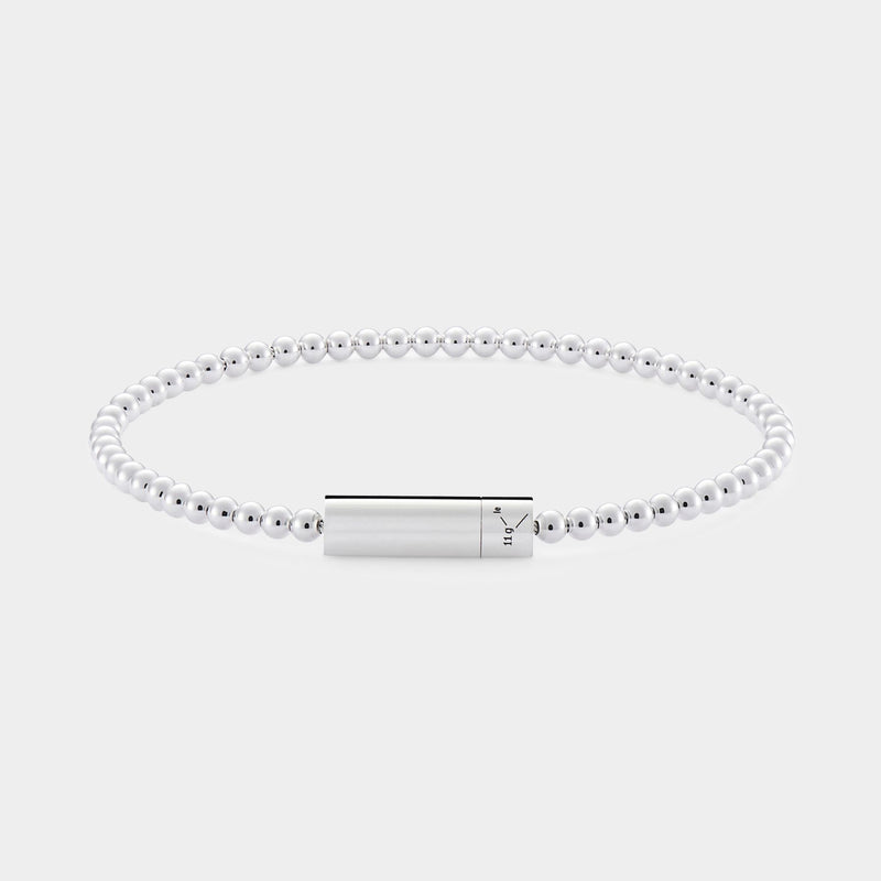 Bracelet Perles 11G - Le Gramme - Argent