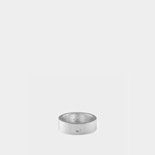 Bague 9G Ruban - Le Gramme - Argent