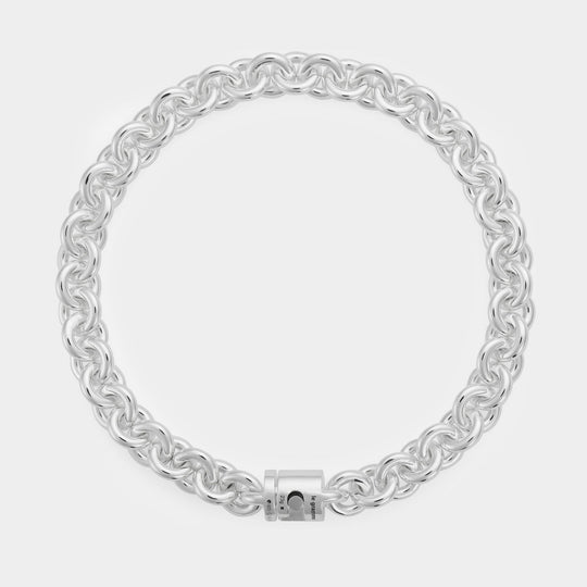 Bracelet 21G Entrelacs - Le Gramme - Argent