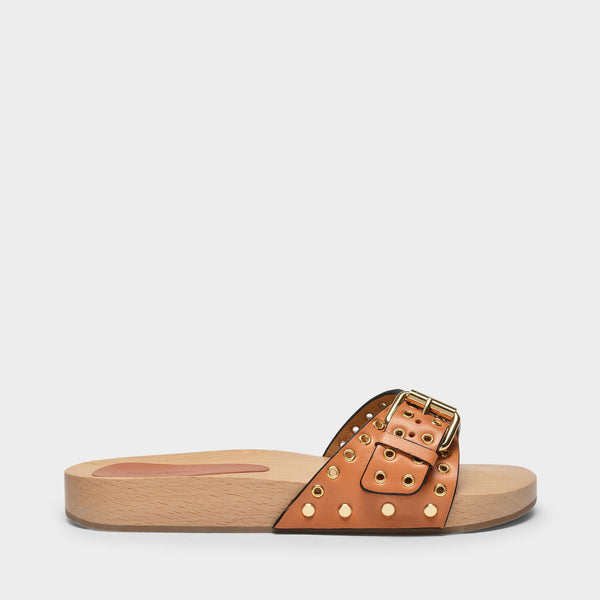 Sandales Jaso en Cuir Naturel