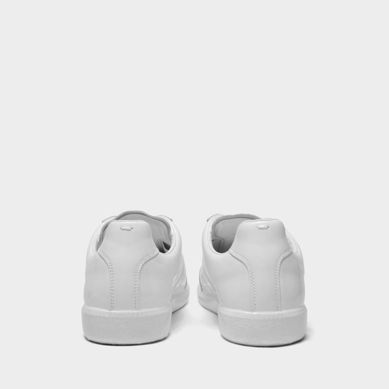 Sneakers Replica Low Top en Cuir Blanc