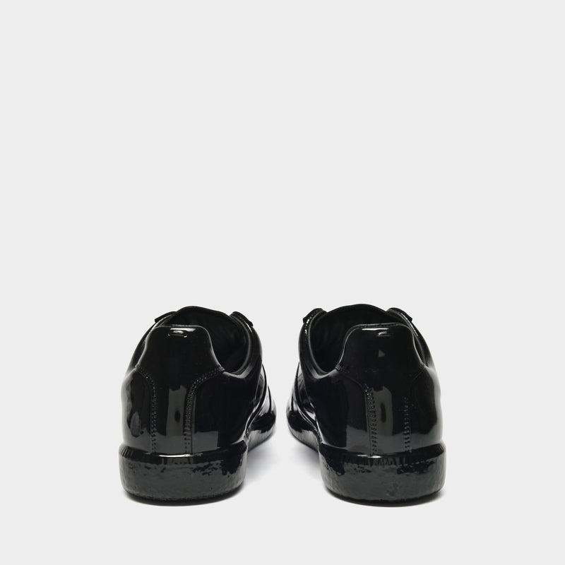 Sneakers Replica Low Top en Cuir Noir