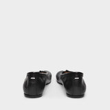 Ballerines Tabi - Maison Margiela - Cuir - Noir