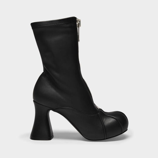 Bottines Grove Stretch Alter Mat en Cuir Synthétique Noir