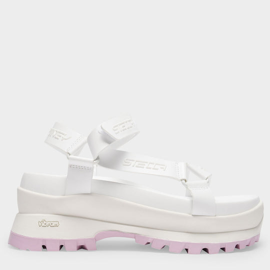 Sandales Trace en Cuir Vegan Blanc