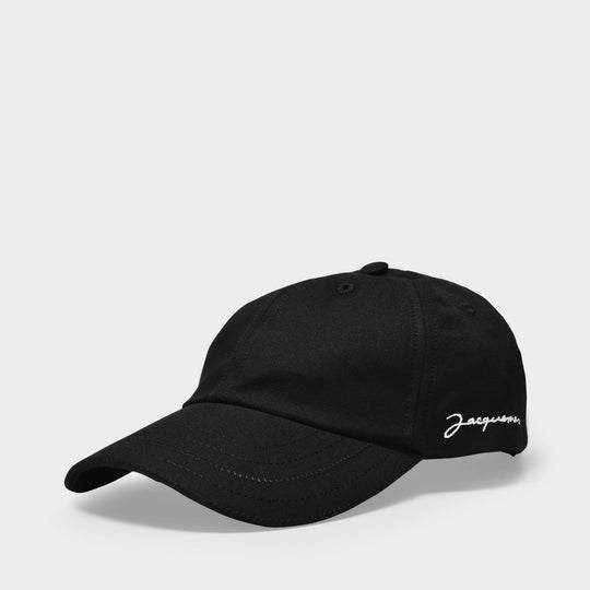 La Casquette Jacquemus en Coton Noir