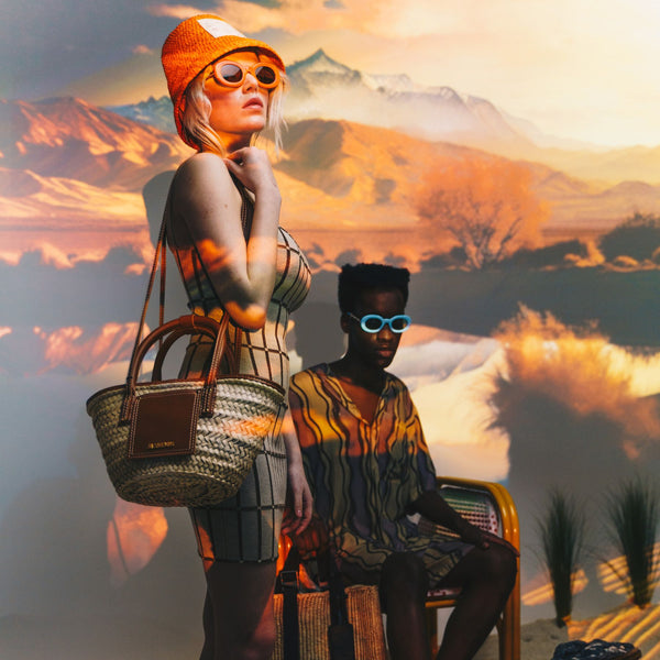 Le Bob Ficiu - Jacquemus - Raphia - Orange