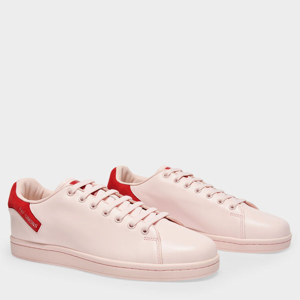 Baskets Orion en Cuir Rose