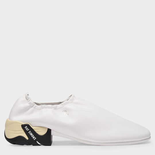 Baskets Solaris Low en Cuir Blanc