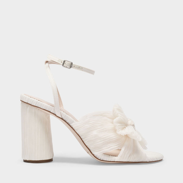 Sandales Camelia Knot en Polyester Beige
