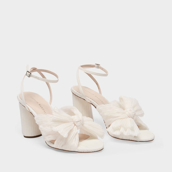 Sandales Camelia Knot en Polyester Beige