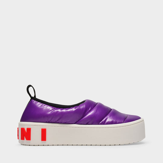 Sneakers Slip-On Paw Nylon en Violet