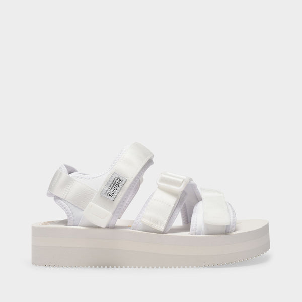 Sandales Kisee-VPO en Nylon Blanc