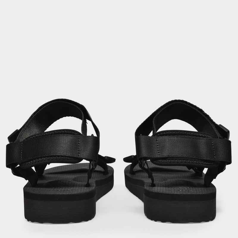 Sandales Depa-Cab en Nylon Noir