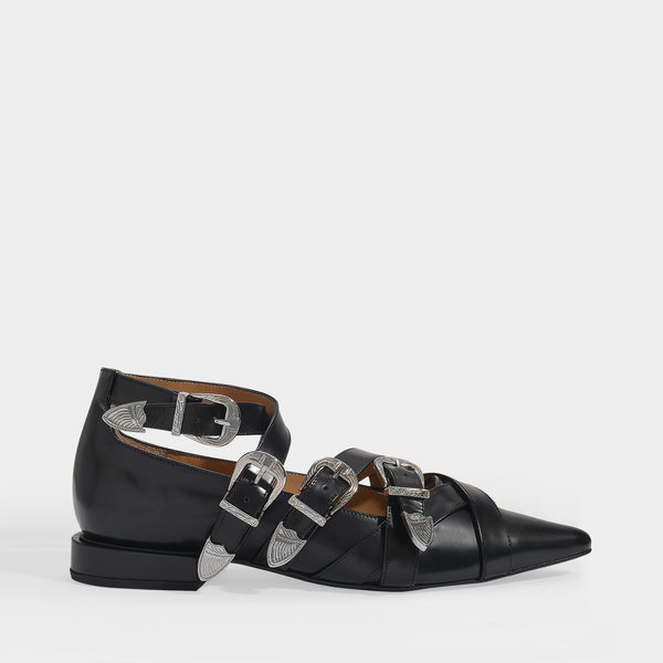Chaussures Plates Aj926 - Toga Pulla - Polido - Noir