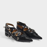 Chaussures Plates Aj926 - Toga Pulla - Polido - Noir