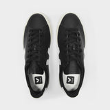 Sneakers Campo en Cuir Chromefree Noir et Blanc