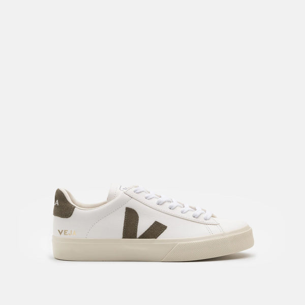 Baskets Campo en Cuir Khaki
