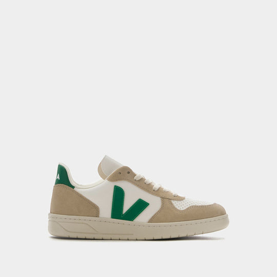 Sneakers V-10 - Veja - Cuir - Multi