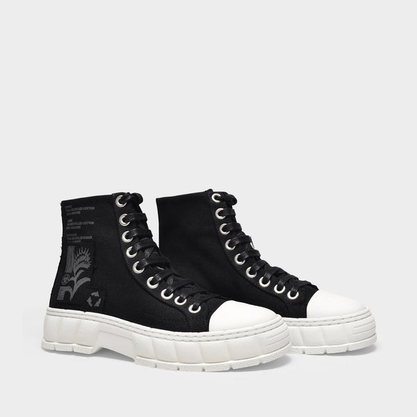 Sneakers 1982 en Toile Recyclée Noire