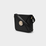 Sac Small Mailbox en Cuir Noir