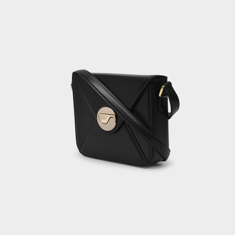 Sac Small Mailbox en Cuir Noir