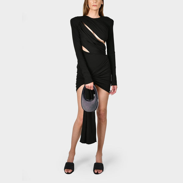 Mini Swipe Bag en Strass