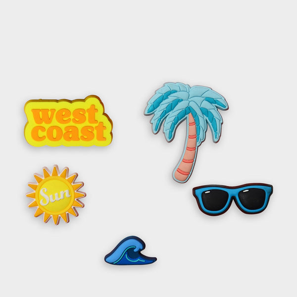 Pack De 5 Jibbitz West Coast - Crocs - Multi