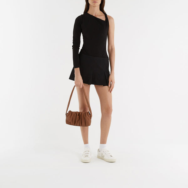Sac À Main Vague - Elleme - Cuir - Marron