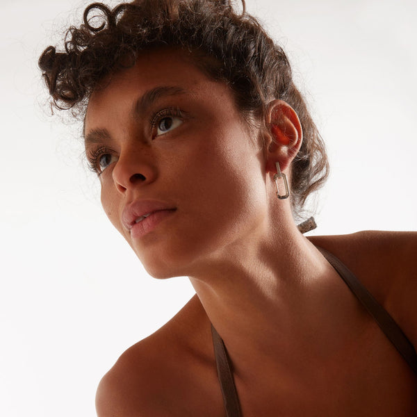 Boucle d'oreille Anima Chiara en or 18 ct et diamants