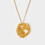Collier The Craters We Know en Bronze Plaqué Or