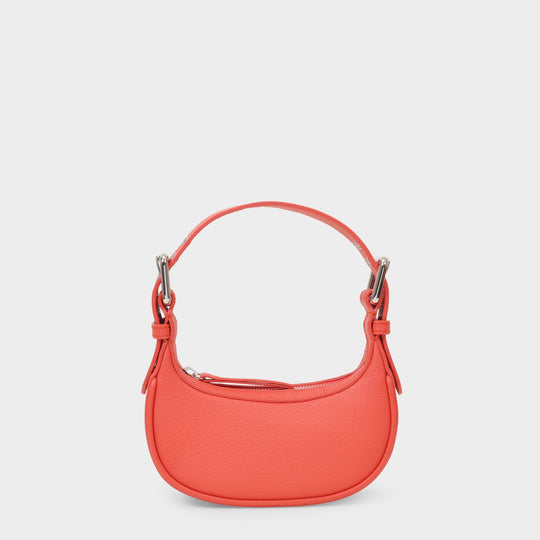 Sac Mini Soho en Cuir Corail
