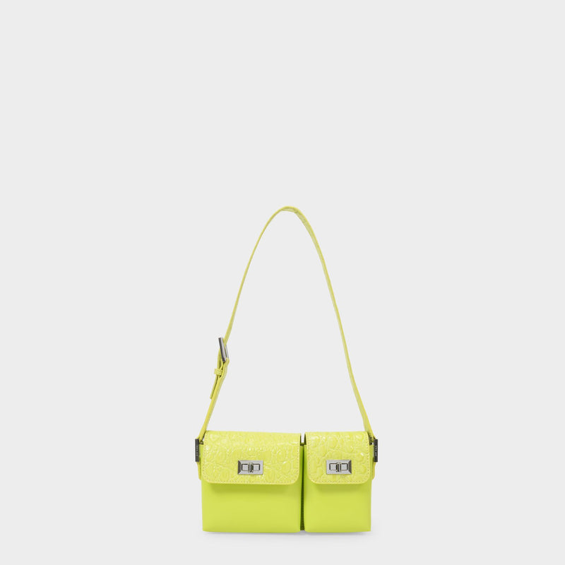 Sac Baby Billy en Cuir Vert