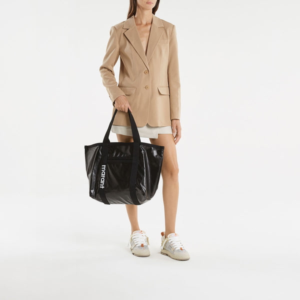 Tote bag Darwen Gb - Isabel Marant - Coton - Noir