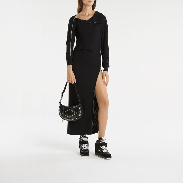 Sac À Bandoulière Oskan Moon - Isabel Marant - Cuir - Noir