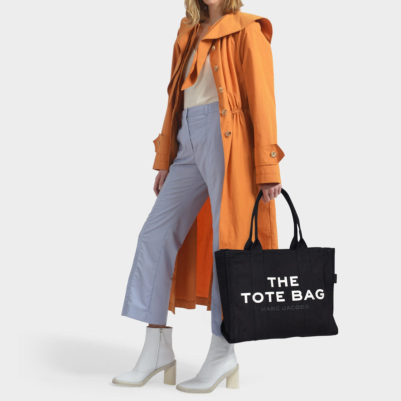 The Large Tote Bag - Marc Jacobs - Coton - Noir