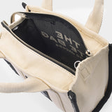 The Mini Tote Bag Jacquard - Marc Jacobs - Coton - Warm Sand