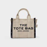 The Mini Tote Bag Jacquard - Marc Jacobs - Coton - Warm Sand