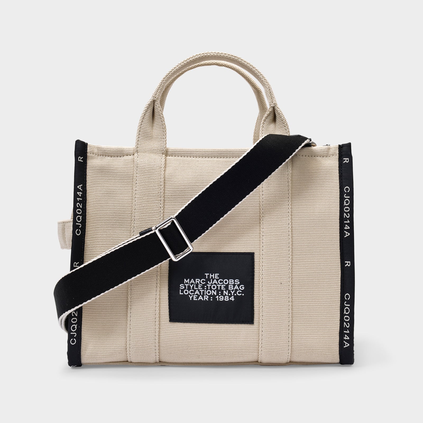The Medium Tote Bag Jacquard - Marc Jacobs - Coton - Warm Sand